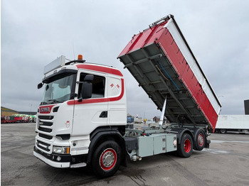 Camião basculante Scania R520 V8 6x2 26 m3 Graintipper / Getreidekipper: foto 2