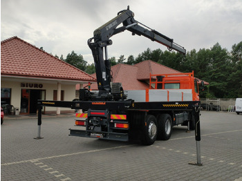 Camião de caixa aberta/ Plataforma, Camião grua DAF CF 85.380 6x2 Oś Skrętna Skrzynia HDS HIAB 220C + Pilot: foto 5