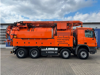 Caminhão limpa fossa novo Mercedes-Benz ACTROS 4150 8x4 Kanalreiniger & Wasserrückgewinn: foto 4