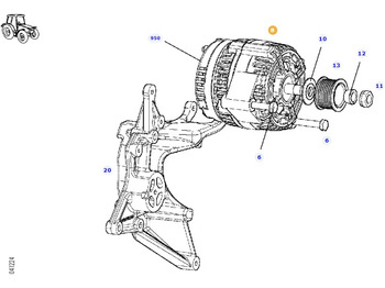 Alternador FENDT