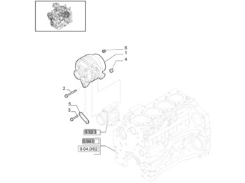 Alternador NEW HOLLAND