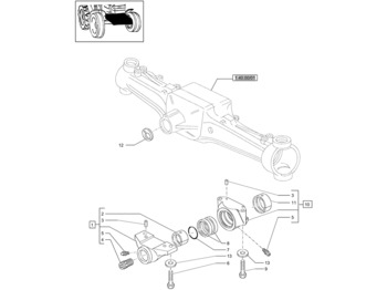 Suspensão NEW HOLLAND