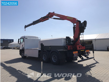 Camião de caixa aberta/ Plataforma, Camião grua novo MAN TGS 26.440 6X4 NEW Palfinger PK 18.001 L SLD3 Kran Crane Euro 6: foto 2