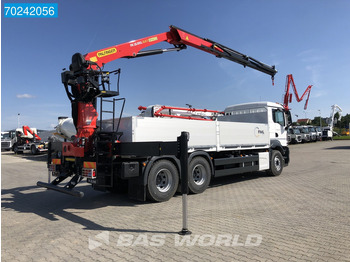 Camião de caixa aberta/ Plataforma, Camião grua novo MAN TGS 26.440 6X4 NEW Palfinger PK 18.001 L SLD3 Kran Crane Euro 6: foto 5