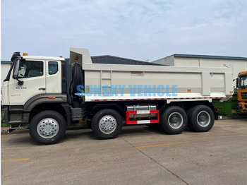 Camião basculante para transporte de materiais a granel novo HOWO Brand New 8X4 400HP Tipper Truck: foto 2