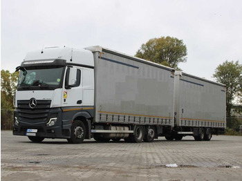 Camião de lona MERCEDES-BENZ Actros 2542