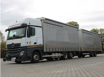 Camião de lona MERCEDES-BENZ Actros 2542