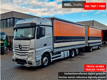 Camião de lona MERCEDES-BENZ Actros 2545