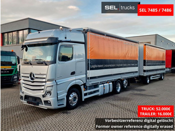 Camião de lona MERCEDES-BENZ Actros 2545