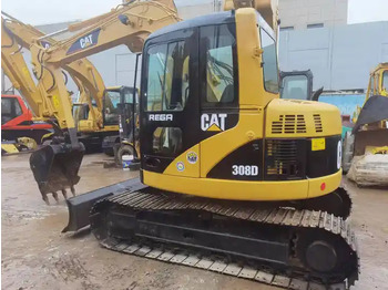 Escavadora de rastos 8t Mini Excavator,Japan Imported Cat 308d Micro Multi Function Excavator Small Digger For Sale in Shanghai: foto 3