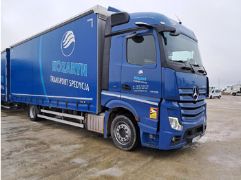 Camião de lona MERCEDES-BENZ Actros