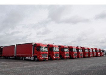 Camião de lona MERCEDES-BENZ Actros 2548