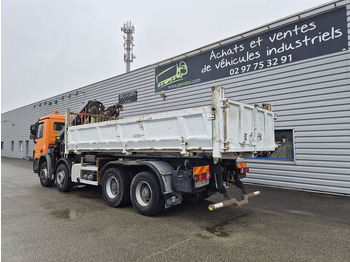 Camião polibenne, Camião grua MERCEDES-BENZ ACTROS 3241 KN: foto 3