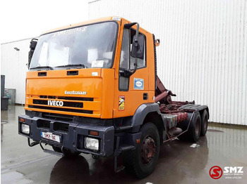 Camião transportador de contêineres/ Caixa móvel Iveco Trakker 260 E 34 6x4 francais: foto 4