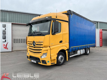 Camião de lona Mercedes-Benz Actros 1842 H&W Festaufbau*Jumbo*: foto 3