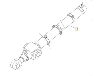 Cilindro hidráulico CASE