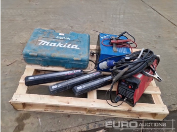 Equipamento de construção Sealey 230Volt Welder, Draper 230Volt Battery Charger/Starter, Makita TW1000 110Volt Impact Wrench, Sealey Micrometer Torqe Wrench (3 of): foto 4