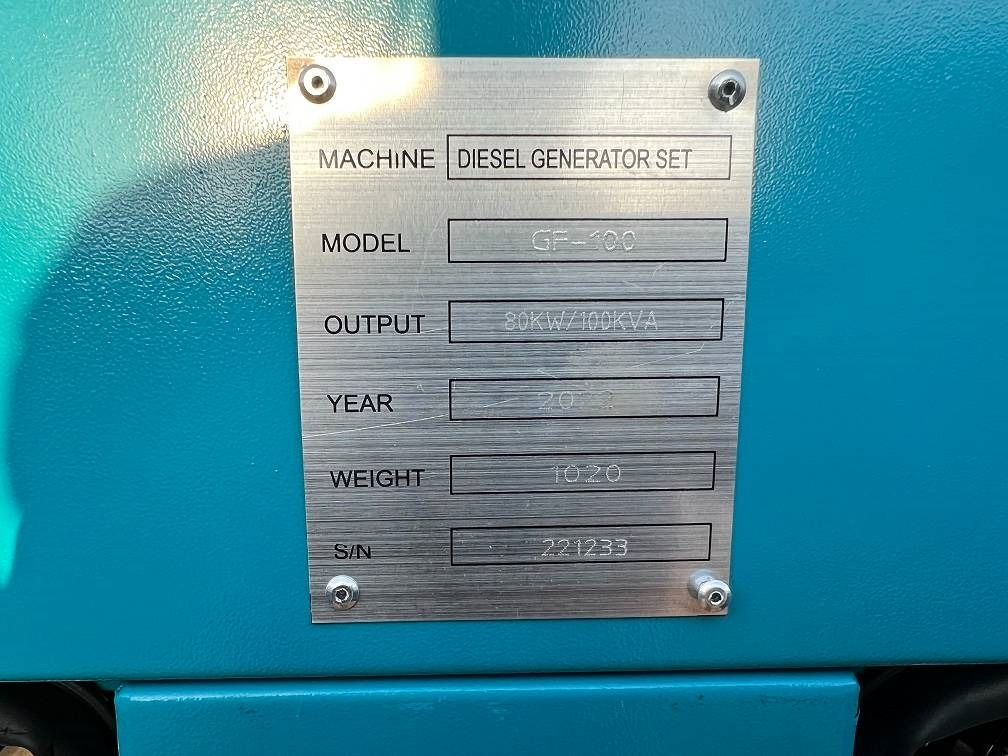 Gerador elétrico novo Ricardo 100KVA (80KW) SILENT GENERATOR 3 PHASE 50HZ 400V: foto 10 Gerador elétrico novo Ricardo 100KVA (80KW) SILENT GENERATOR 3 PHASE 50HZ 400V: foto 10