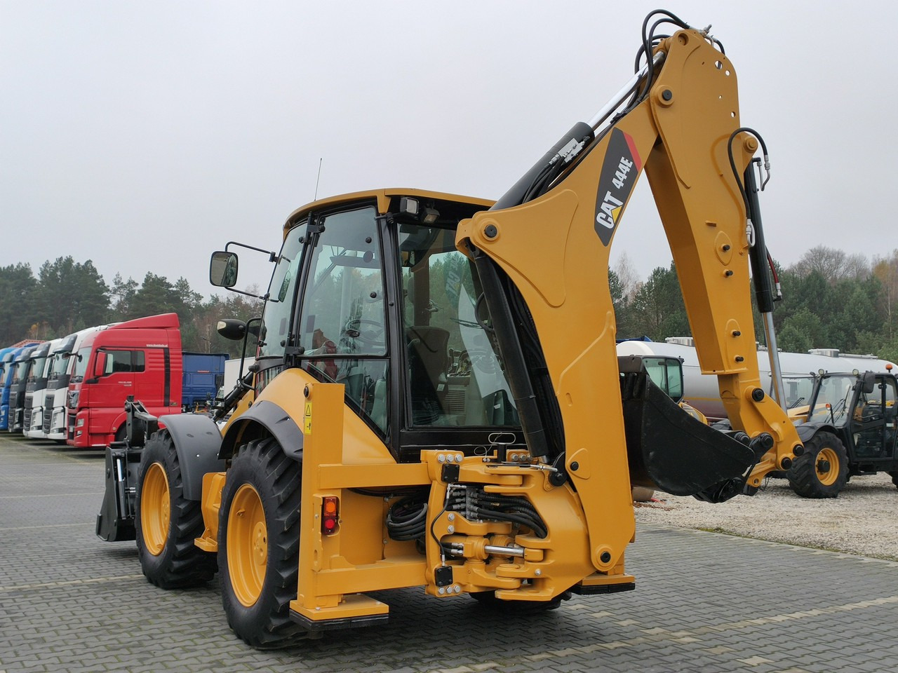 Retroescavadeira Caterpillar 444E Premier Sterowanie na Joystickach FULL OPCJA: foto 21 Retroescavadeira Caterpillar 444E Premier Sterowanie na Joystickach FULL OPCJA: foto 21