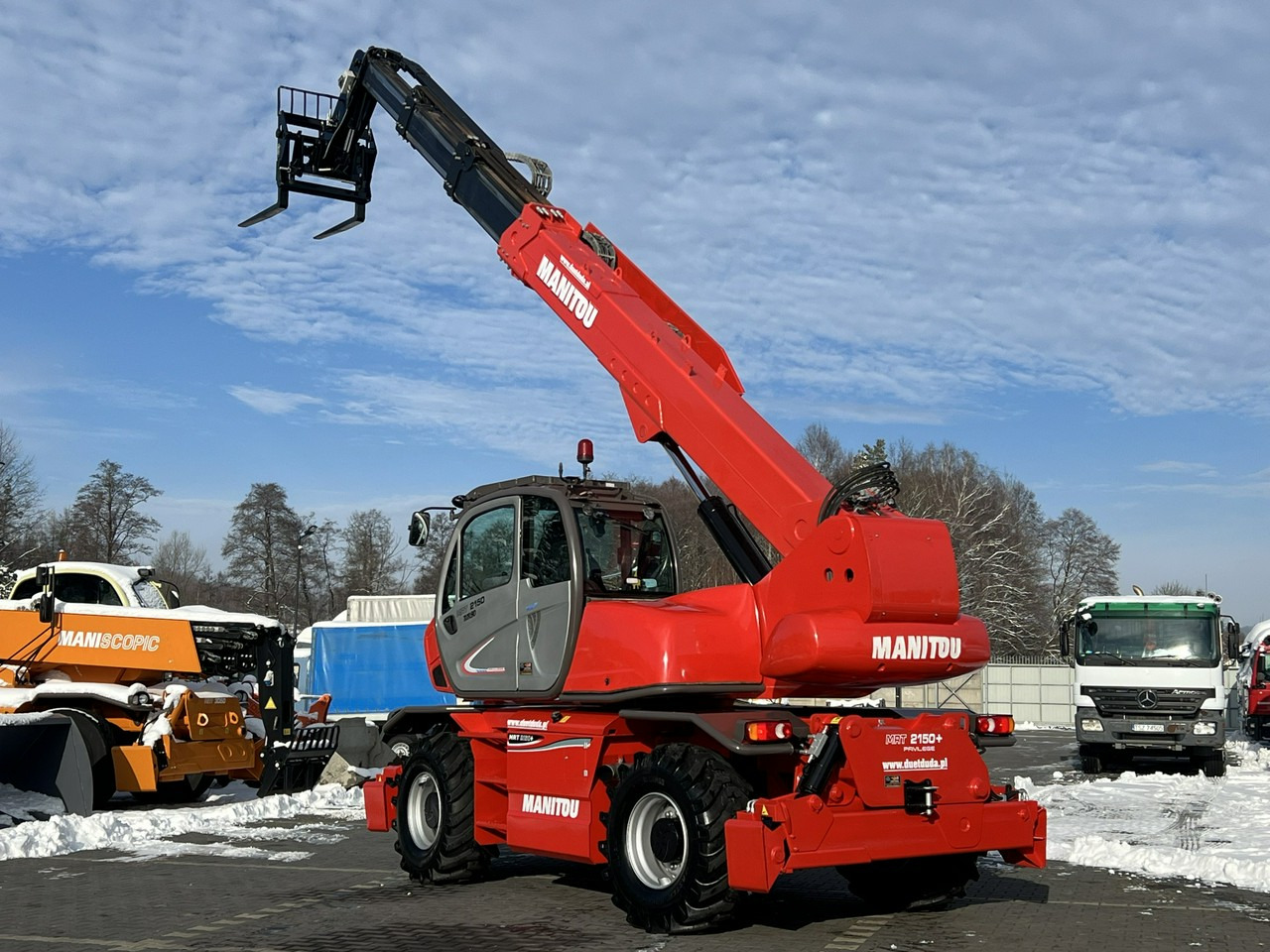 Empilhador telescópico Manitou MRT 2150 ROTO Ładowarka Teleskopowa Obrotowa 2550: foto 25