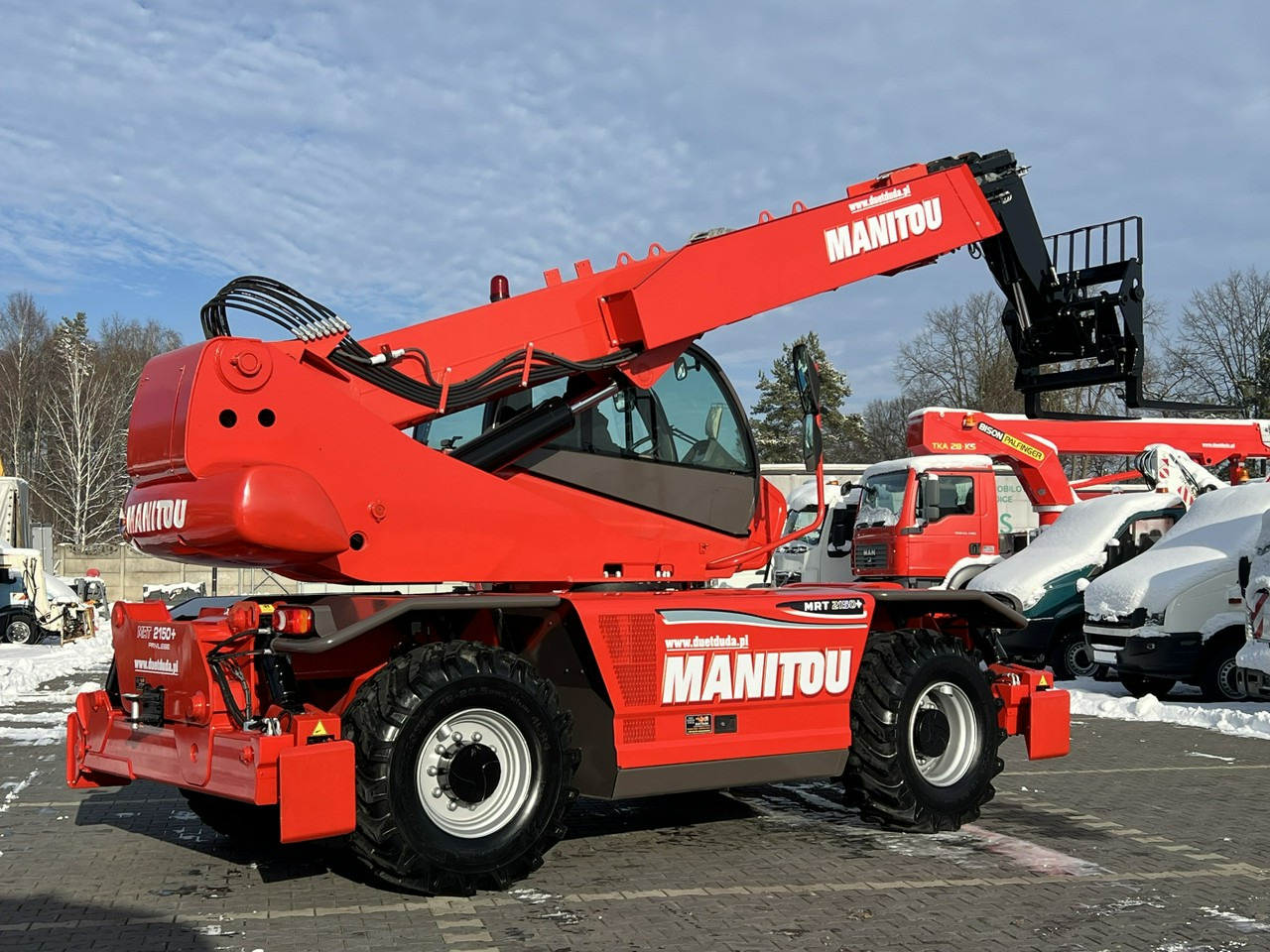 Empilhador telescópico Manitou MRT 2150 ROTO Ładowarka Teleskopowa Obrotowa 2550: foto 23