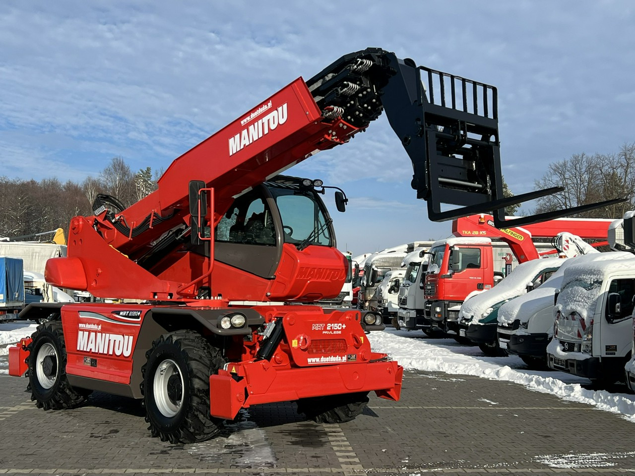 Empilhador telescópico Manitou MRT 2150 ROTO Ładowarka Teleskopowa Obrotowa 2550: foto 19