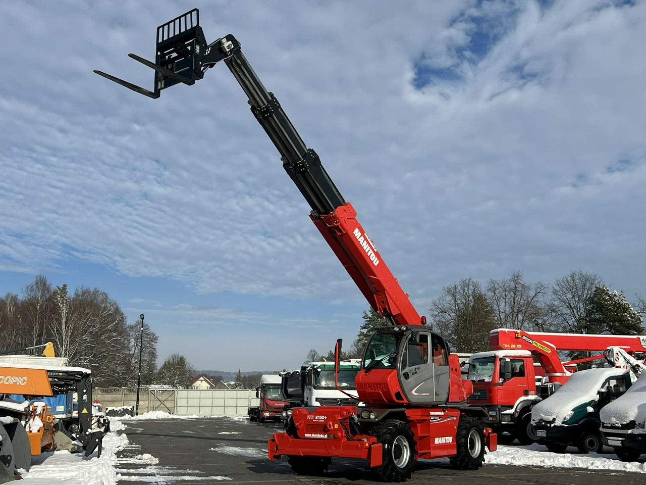 Empilhador telescópico Manitou MRT 2150 ROTO Ładowarka Teleskopowa Obrotowa 2550: foto 15