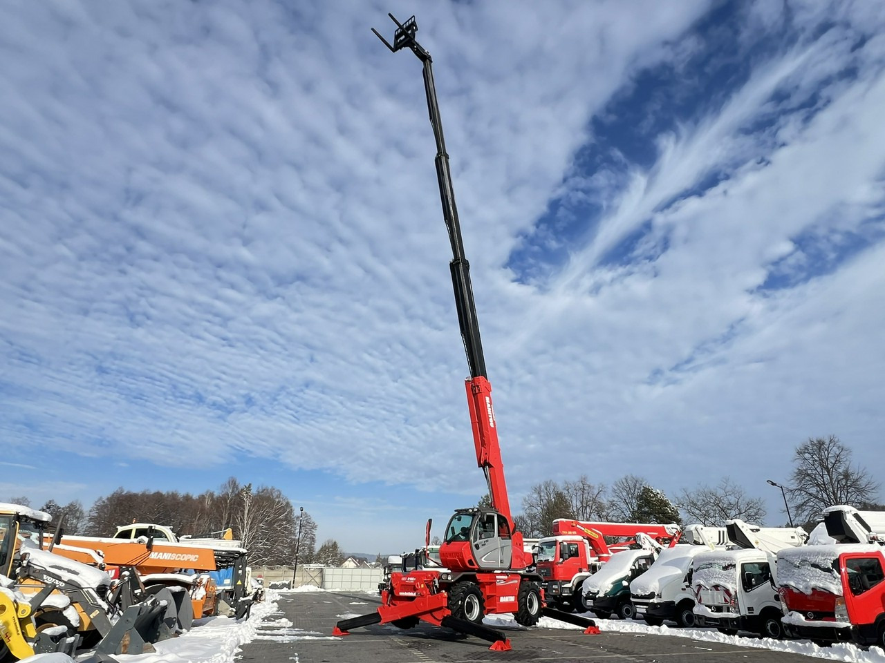 Empilhador telescópico Manitou MRT 2150 ROTO Ładowarka Teleskopowa Obrotowa 2550: foto 16