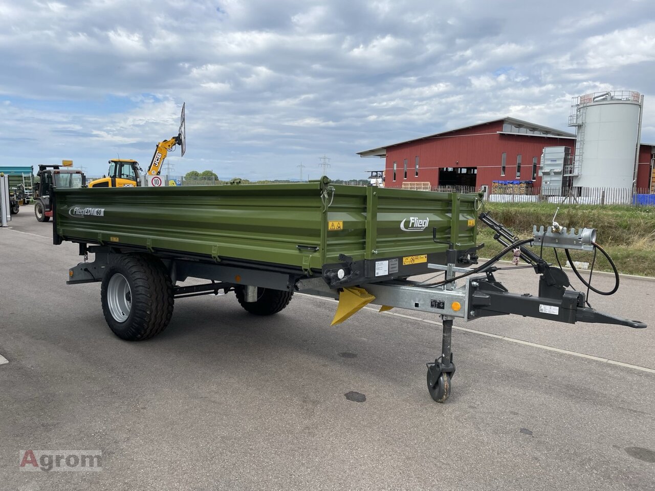 Reboque basculante agrícola novo Fliegl EDK 60 FOX: foto 7