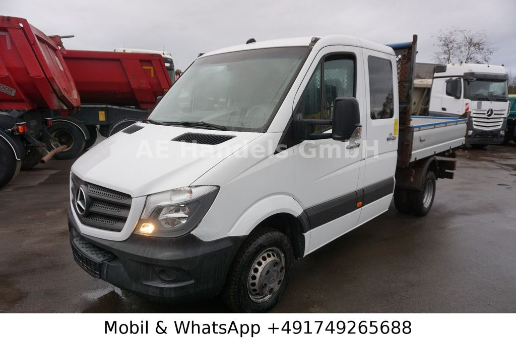 Carrinha basculante, Carrinha cabine dupla Mercedes-Benz Sprinter III 416 Doka *Manual/Klima/AHK/5To.: foto 11