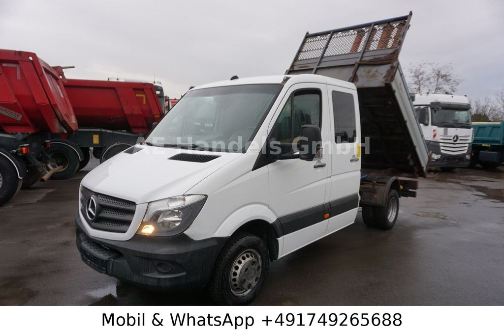 Carrinha basculante, Carrinha cabine dupla Mercedes-Benz Sprinter III 416 Doka *Manual/Klima/AHK/5To.: foto 10