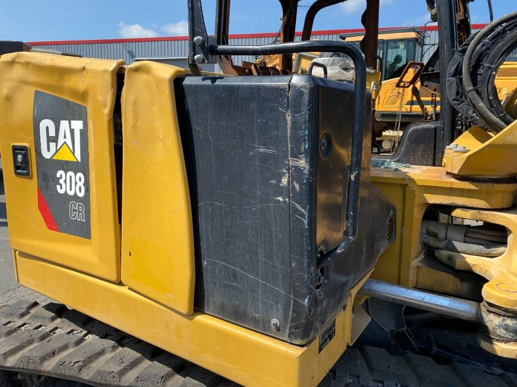 Escavadora de rastos CAT CAT 308 CR avec Certificat CE Origine Française: foto 45