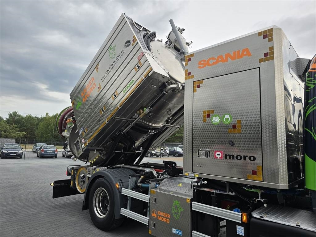 Caminhão limpa fossa Scania MORO KAISER WUKO COMBI HOT WATER FOR CLEANING SEWE: foto 41