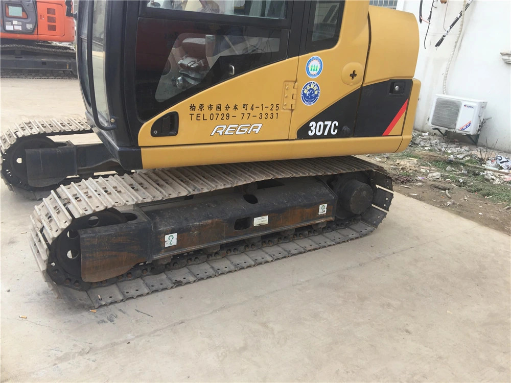 Escavadora de rastos 7t Used Mini Caterpillar Crawler Excavator 307c Cat 307 Excavator: foto 12