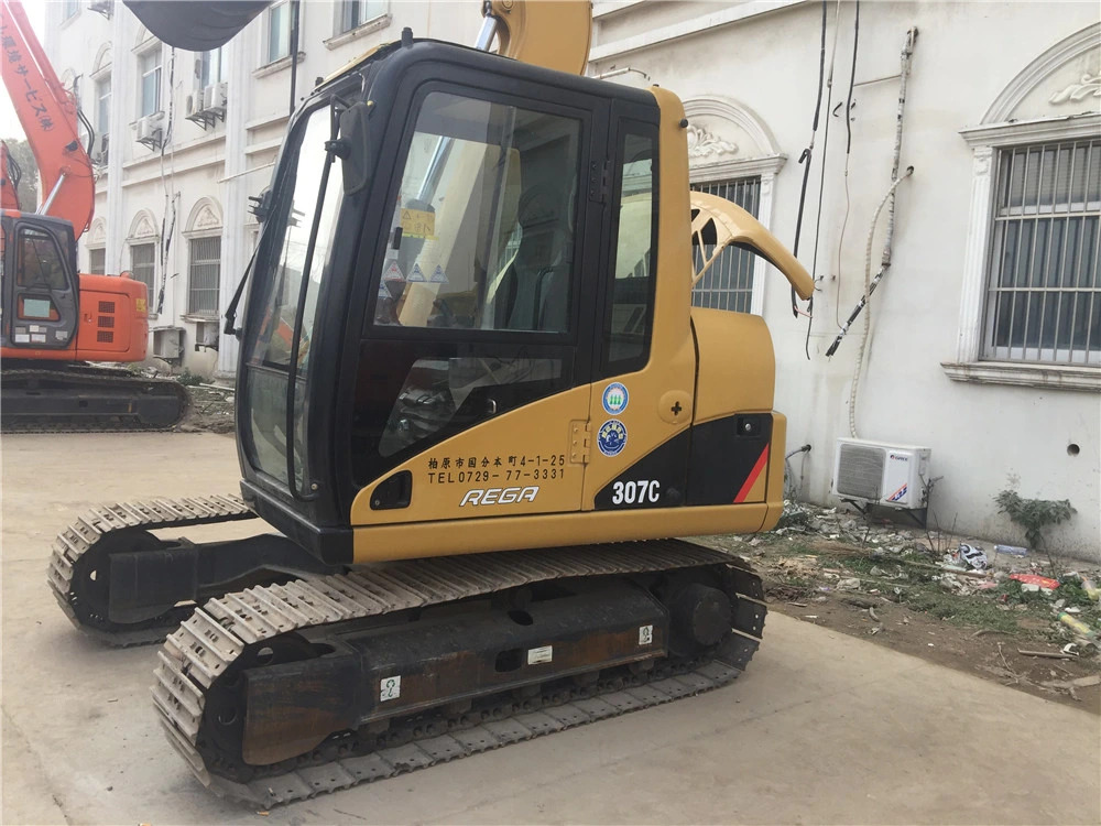 Escavadora de rastos 7t Used Mini Caterpillar Crawler Excavator 307c Cat 307 Excavator: foto 9