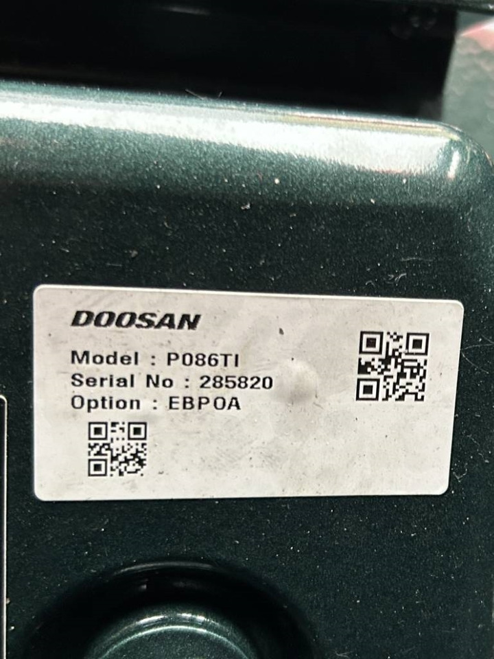 Gerador elétrico novo Doosan P086TI - 220 kVA Generator - DPX-19852: foto 12