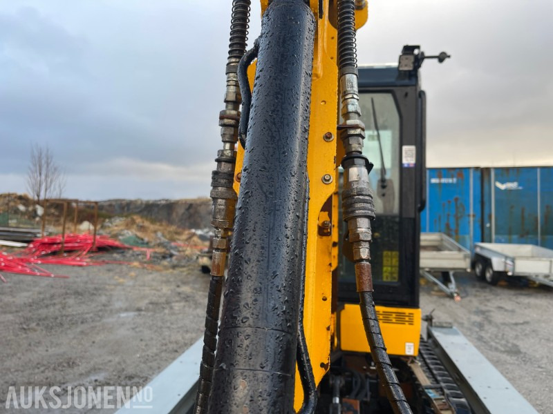 Mini escavadeira 2018 JCB 19C-1 Minigraver med Ifor Williams henger: foto 9