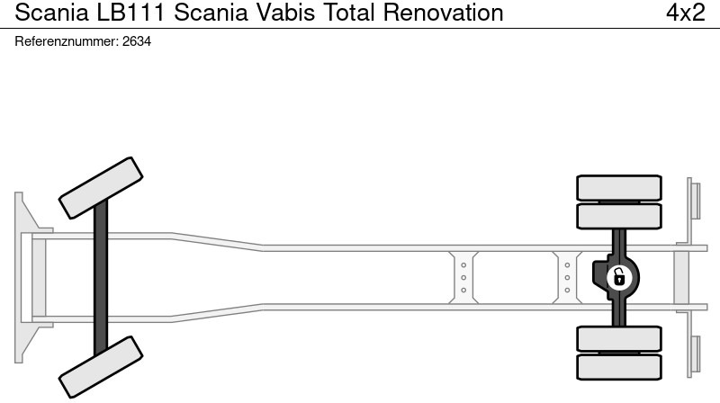 Camião Scania LB111 Scania Vabis Total Renovation: foto 15