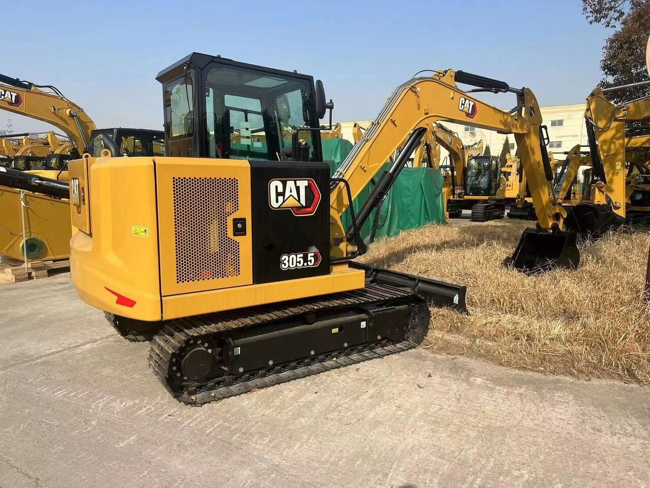 Mini escavadeira novo Caterpillar 305.5 Brand New: foto 10