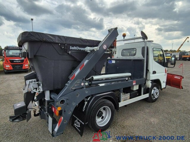 Camião multibenne Mitsubishi Canter Fuso 6S15 Winter Schneeschild Salzstreuer: foto 10