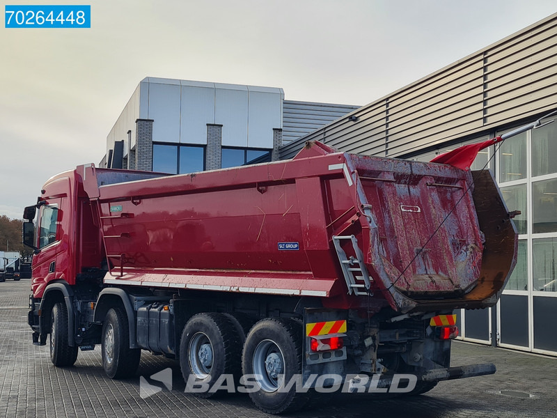 Camião basculante Scania P410 8X4 19m3 Big-Axle Steelsuspension Euro 6: foto 15