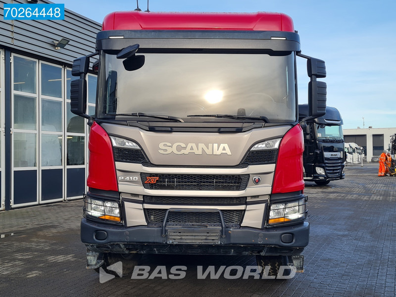 Camião basculante Scania P410 8X4 19m3 Big-Axle Steelsuspension Euro 6: foto 8