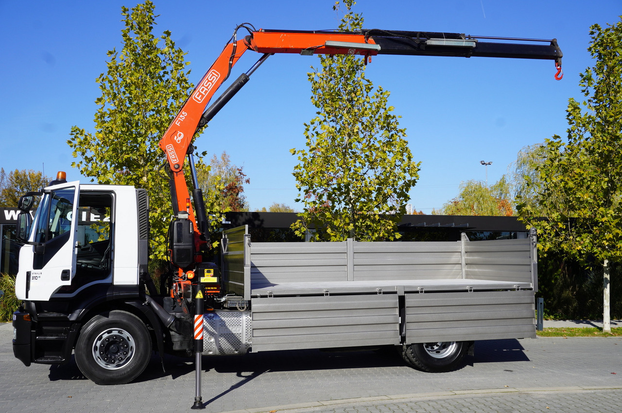 Camião grua IVECO Stralis 310 E6 / NEW 3-sided tipper / Fassi F135 crane with remote control: foto 14