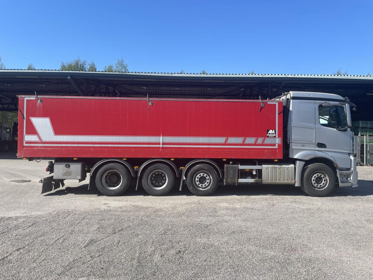 Leasing de MERCEDES-BENZ Actros 3563 8x4 / Tipper for grain 20 t load capacity MERCEDES-BENZ Actros 3563 8x4 / Tipper for grain 20 t load capacity: foto 9