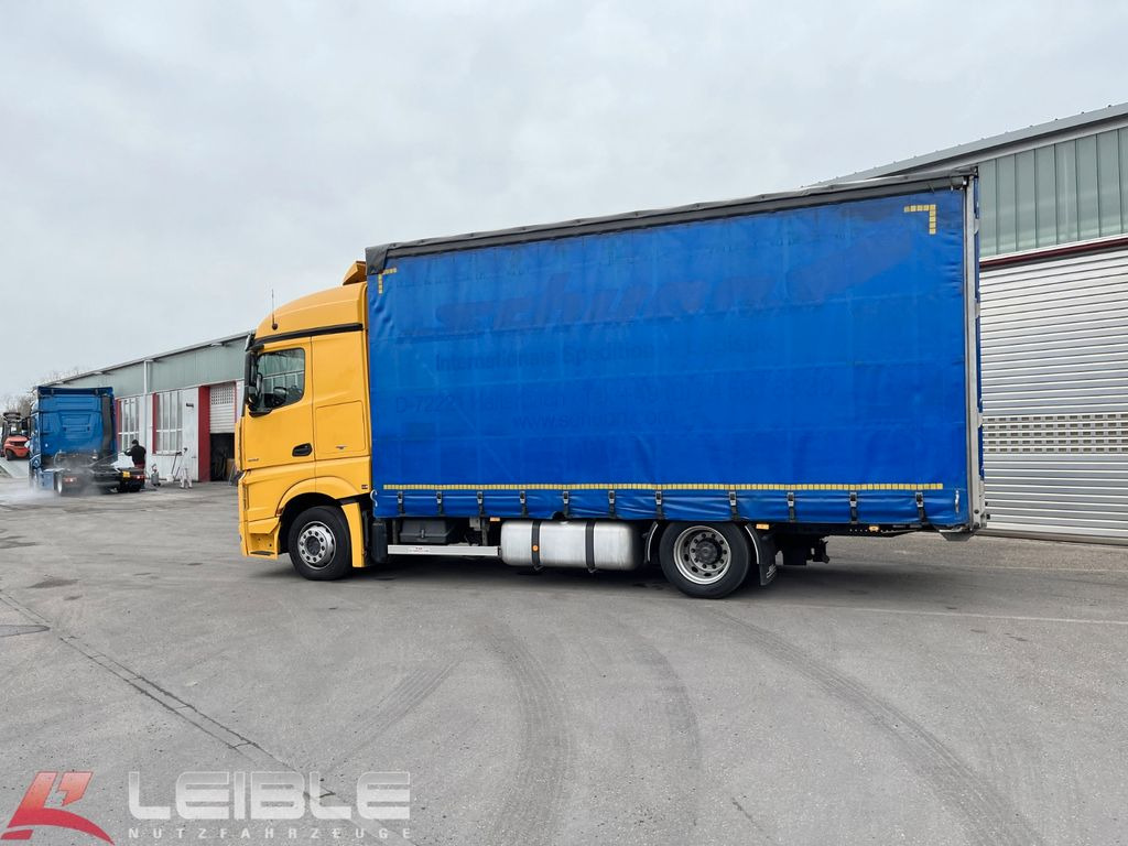 Camião de lona Mercedes-Benz Actros 1842 H&W Festaufbau*Jumbo*: foto 6