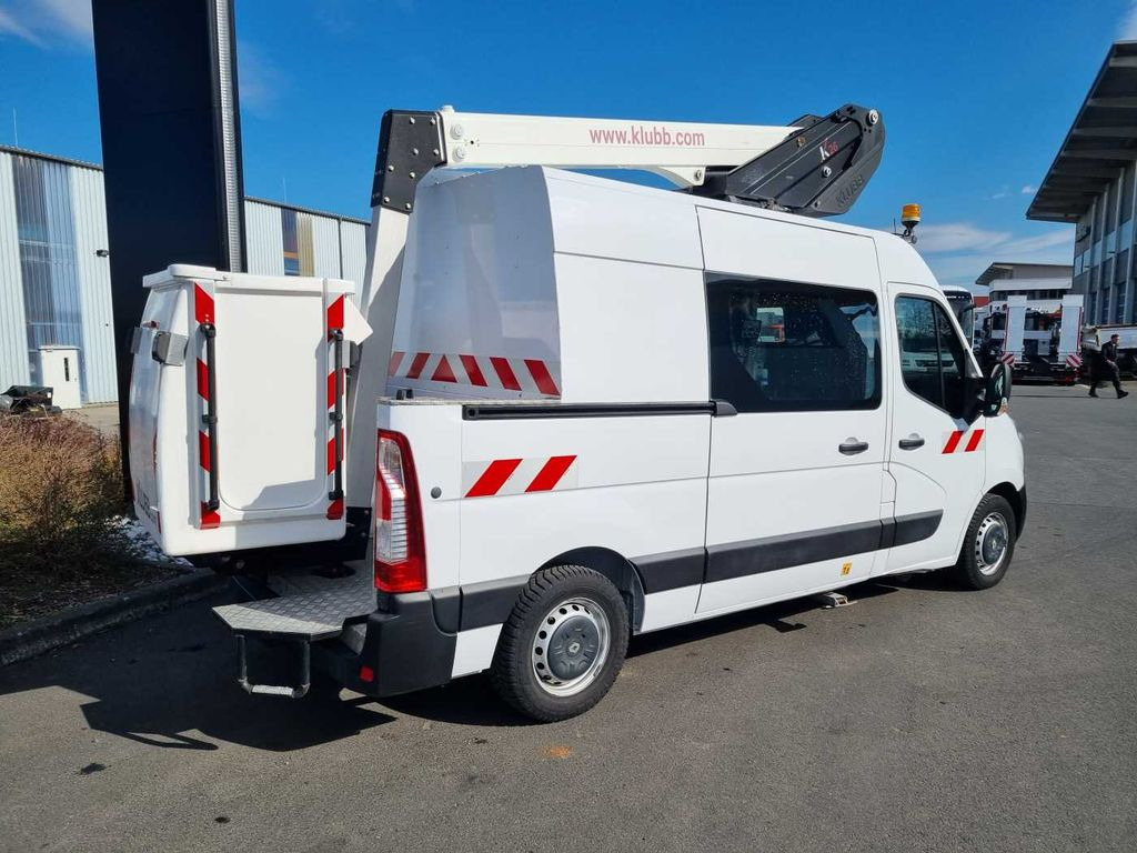 Caminhão com plataforma aérea, Veículo comercial Renault Master 2.3 dCi / KLUBB K26, 12m: foto 7