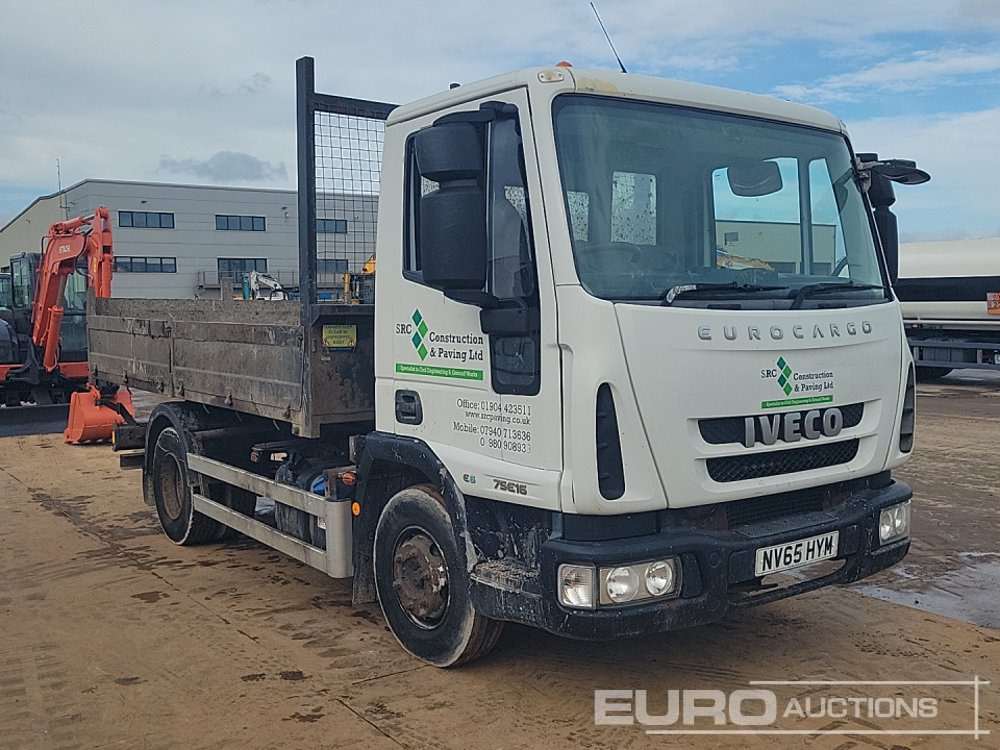 Camião basculante 2015 Iveco 75E16: foto 7