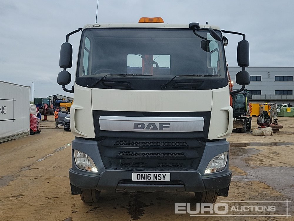 Camião basculante, Camião grua 2016 DAF CF400: foto 8